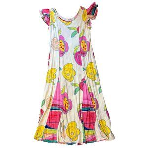 Jams World L Maxi Dress Whimsy Trisha Resort Long Floral Mermaid Tropical Cruise